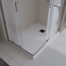 Душевой поддон из искусственного мрамора BELBAGNO TRAY-MR-UNO-AH-120/90-35-W-NO